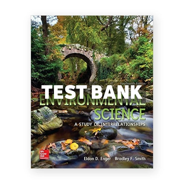 Environmental Science 14th edition Enger Test Bank