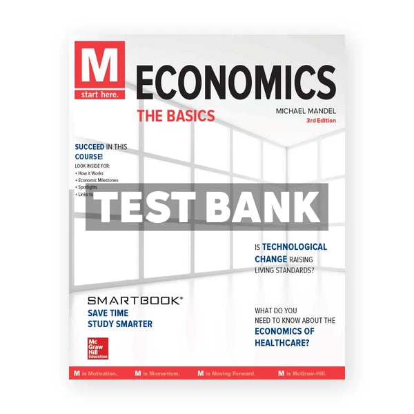 M Economics The Basics 3rd edition Mandel Test Bank