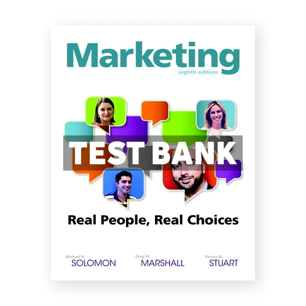 Marketing Real People Real Choices 8th edition Solomon Test Bank
