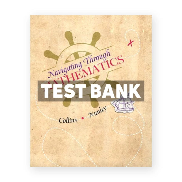 Navigating Through Mathematics 1st edition Collins Test Bank