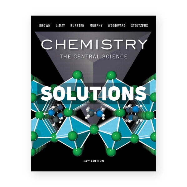 Chemistry The Central Science 14th edition Brown Solutions Manual