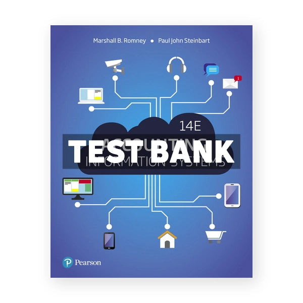 Accounting Information Systems 14th edition Romney Test Bank