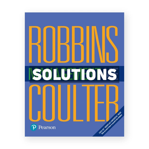 Management 14th edition Robbins Solutions Manual