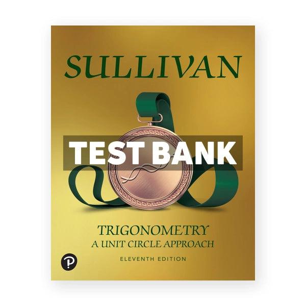 Trigonometry 11th edition Sullivan Test Bank
