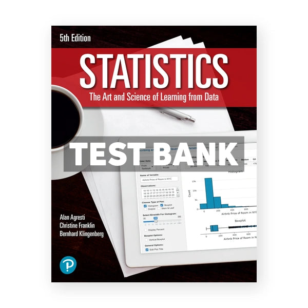 Statistics 5th edition Agresti Test Bank