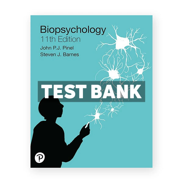 Biopsychology 11th edition Pinel Test Bank