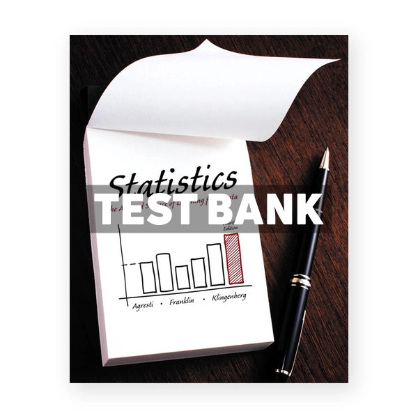 Statistics 4th edition Agresti Test Bank