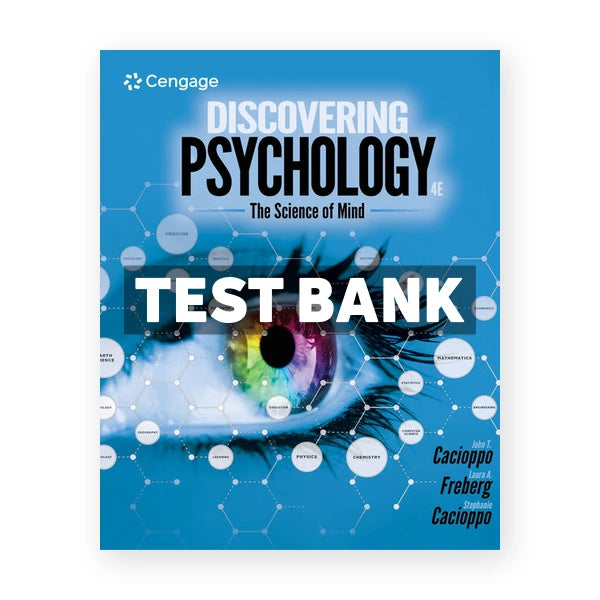 Discovering Psychology 4th edition Cacioppo Test Bank