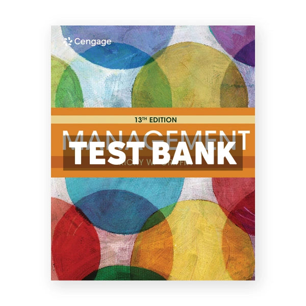 Management 13th edition Griffin Test Bank