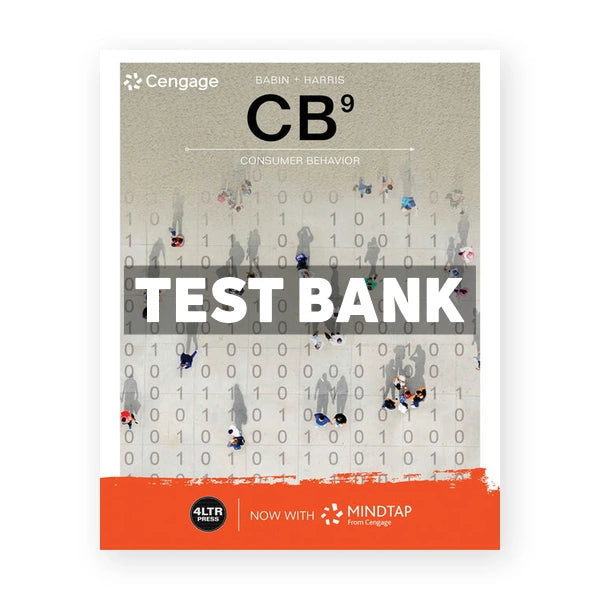 CB 9 9th edition Babin Test Bank