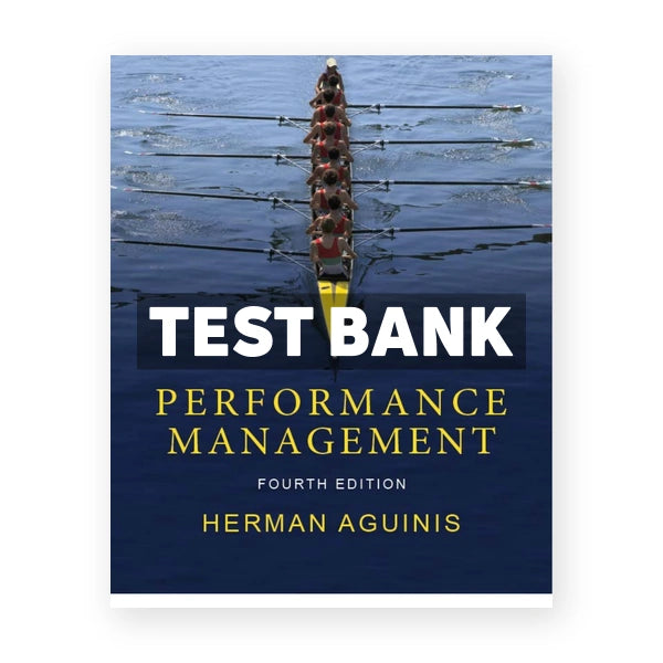 Performance Management 4th edition Aguinis Test Bank