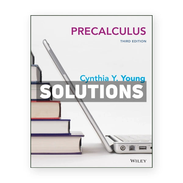 Precalculus 3rd edition Young Solutions Manual
