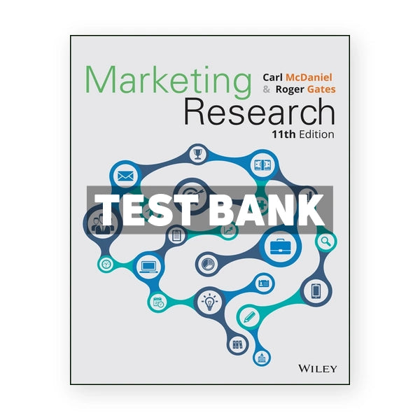 Marketing Research 11th edition McDaniel Test Bank