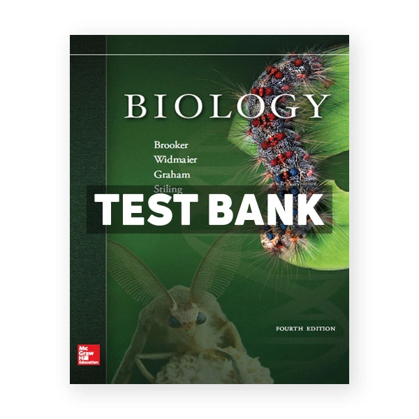 Biology 4th edition Brooker Test Bank