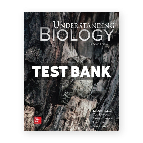 Understanding Biology 2nd edition Mason Test Bank