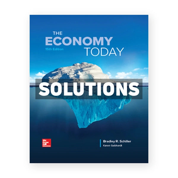 Economy Today 15th edition Schiller Solutions Manual