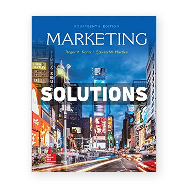 Marketing 14th edition Kerin Solutions Manual