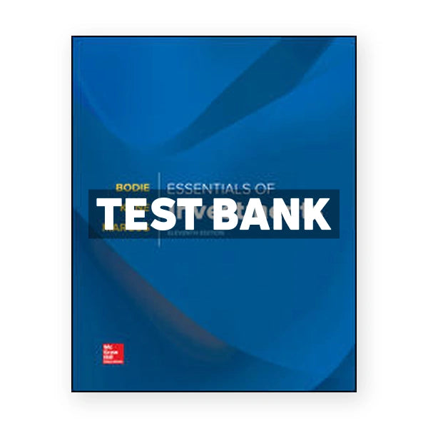 Essentials of Investments 11th edition Bodie Test Bank