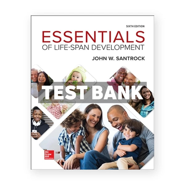 Essentials of Life Span Development 6th edition Santrock Test Bank