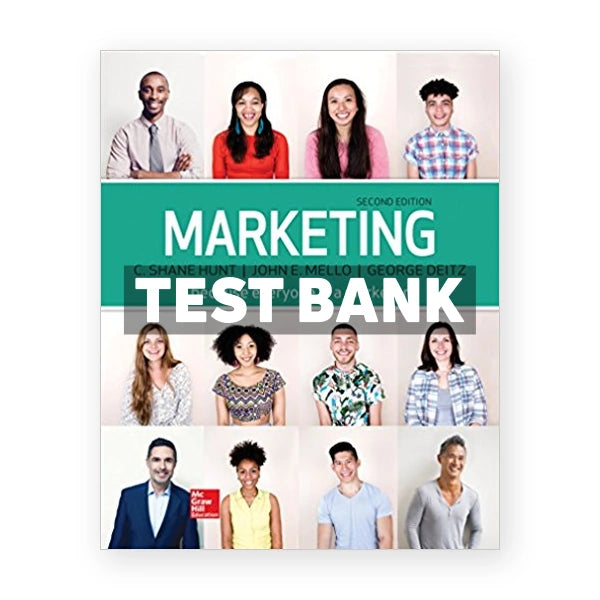Marketing 2nd edition Hunt Test Bank