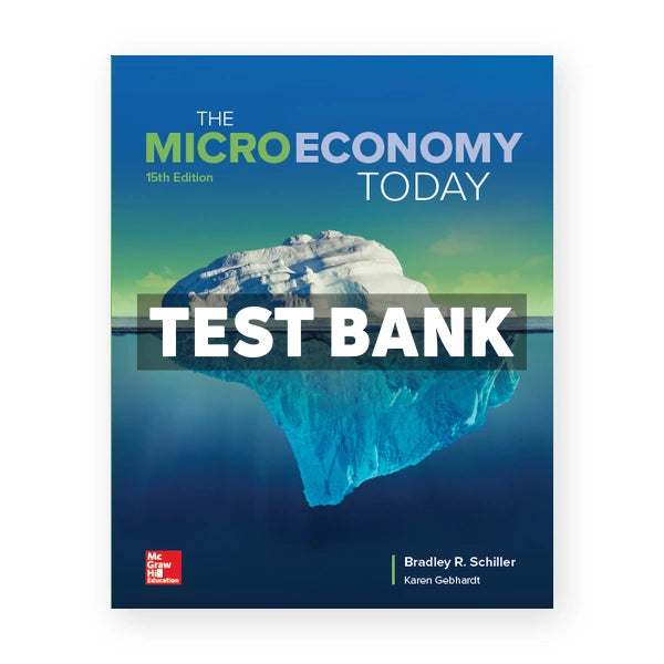 Micro Economy Today 15th edition Schiller Test Bank