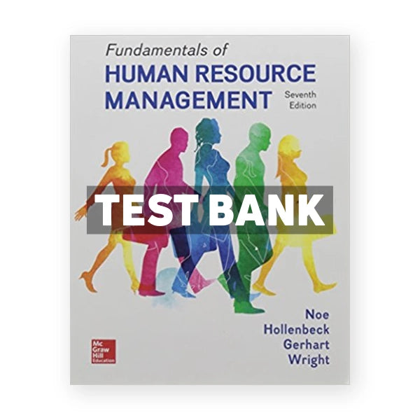 Fundamentals of Human Resource Management 7th edition Noe Test Bank