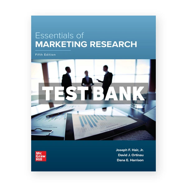 Essentials of Marketing Research 5th edition Hair Test Bank
