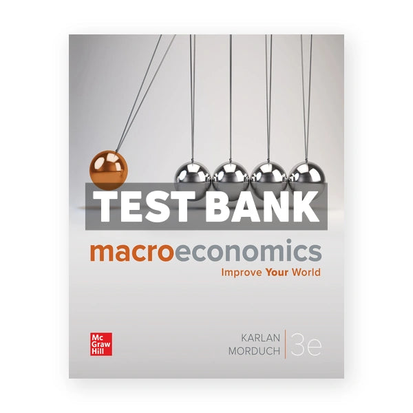 Macroeconomics 3rd edition Karlan Test Bank
