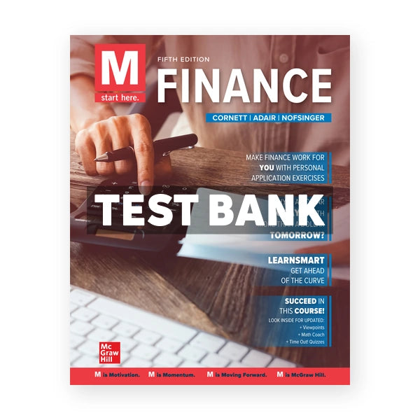 M Finance 5th edition Cornett Test Bank