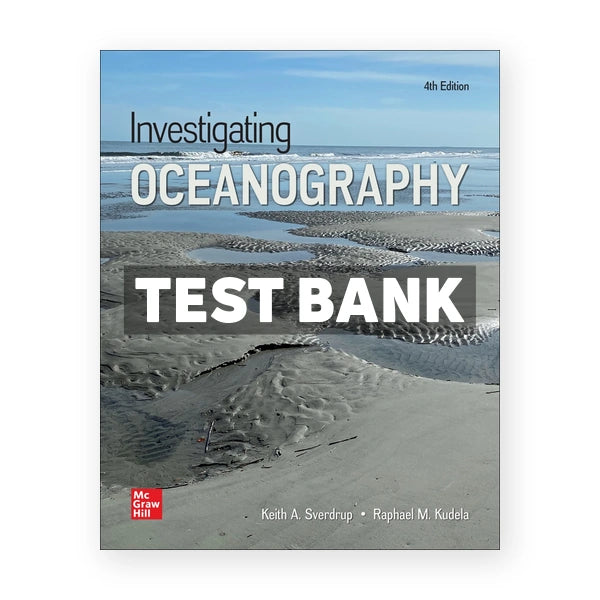 Investigating Oceanography 4th edition Sverdrup Test Bank
