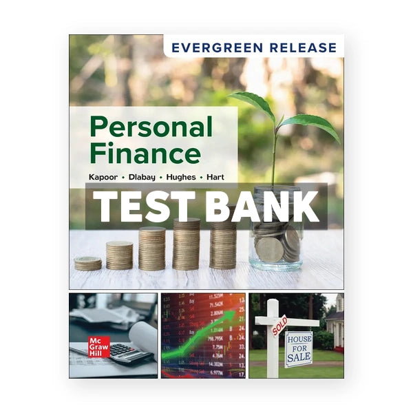 Personal Finance 2025 Release 1st edition Kapoor Test Bank
