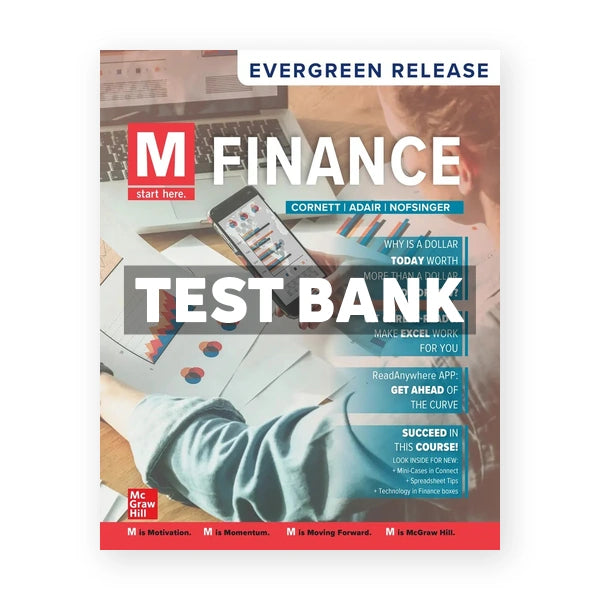 M Finance 2026 Release 1st edition Cornett Test Bank