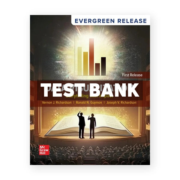 Data Visualization - Storytelling with Impact 2026 Release 1st edition Richardson Test Bank