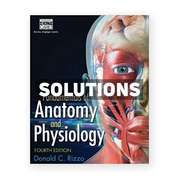 Fundamentals of Anatomy and Physiology 4th edition Rizzo Solutions Manual