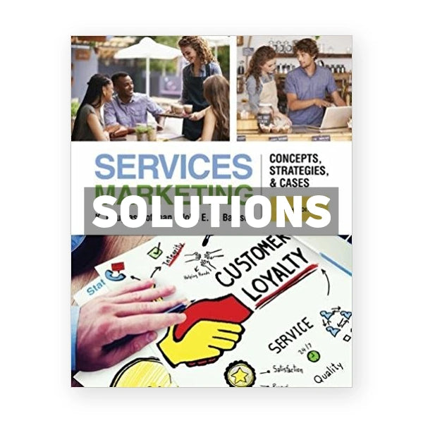 Services Marketing Concepts Strategies and Cases 5th edition Hoffman Solutions Manual