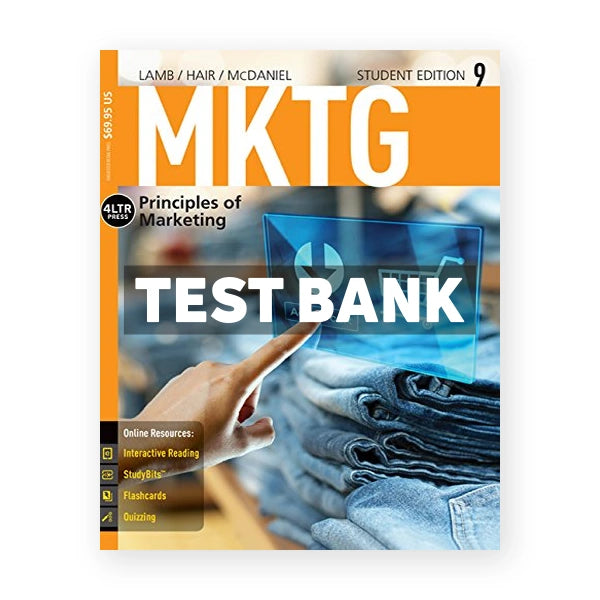 MKTG 9th edition Lamb Test Bank