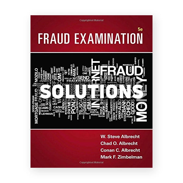 Fraud Examination 5th edition Albrecht Solutions Manual