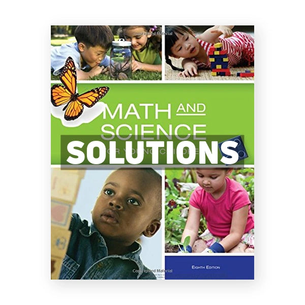 Math and Science for Young Children 8th edition Charlesworth Solutions Manual