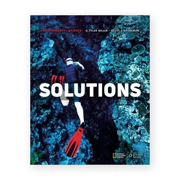 Environmental Science 15th edition Miller Solutions Manual