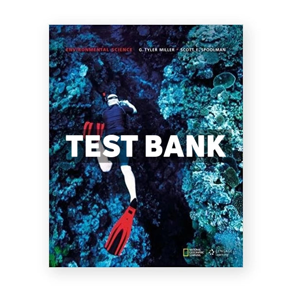 Environmental Science 15th edition Miller Test Bank