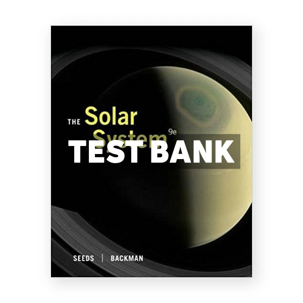 Solar System 9th edition Seeds Test Bank