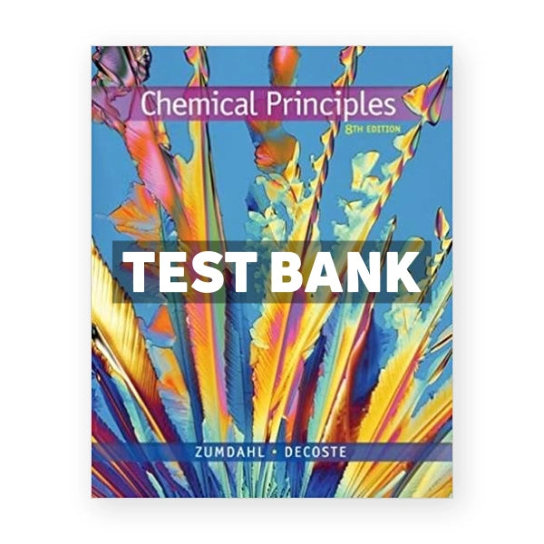 Chemical Principles 8th edition Zumdahl Test Bank