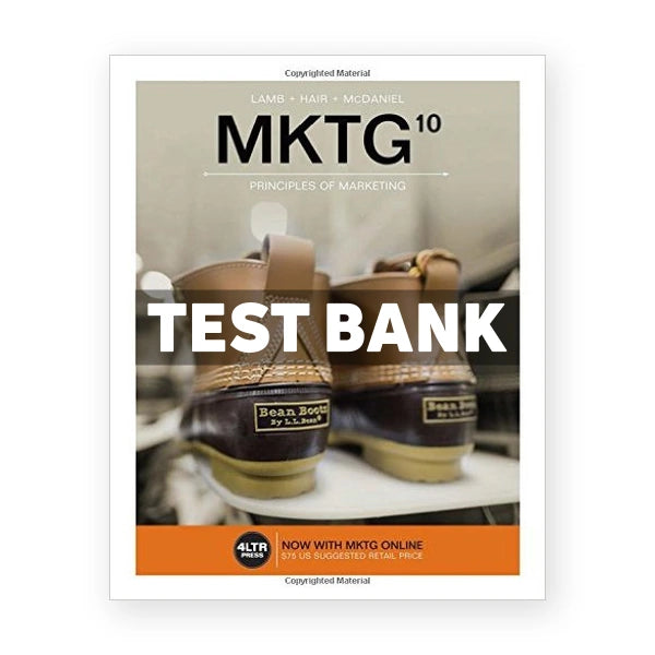 MKTG 10th edition Lamb Test Bank