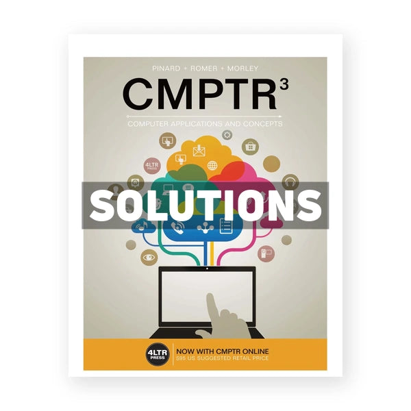 CMPTR 3rd edition Pinard Solutions Manual