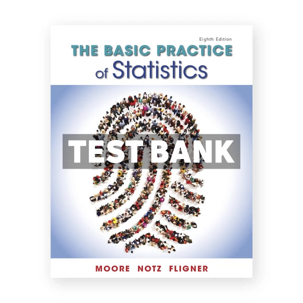 Basic Practice of Statistics 8th edition Moore Test Bank