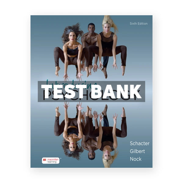 Introducing Psychology 6th edition Schacter Test Bank