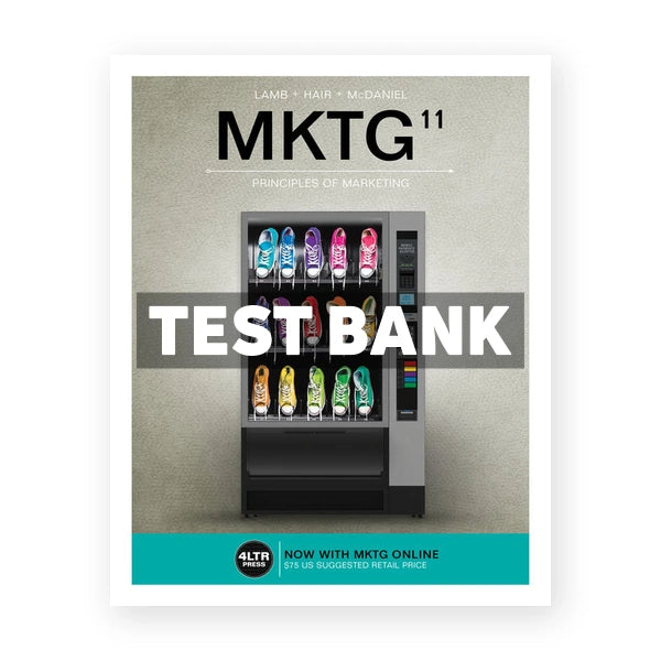 MKTG 11th edition Lamb Test Bank