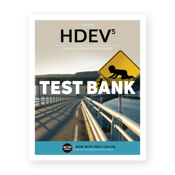 HDEV 5th edition Rathus Test Bank
