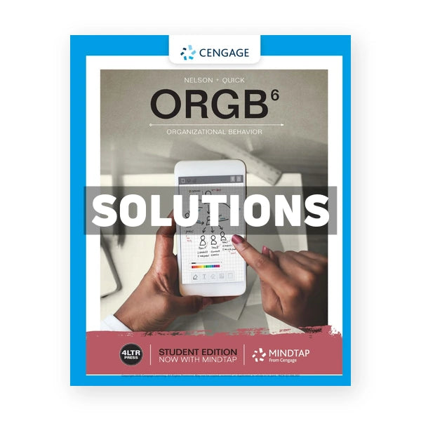 ORGB 6th edition Nelson Solutions Manual