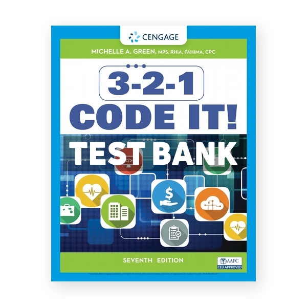 3-2-1 Code It 7th edition Green Test Bank